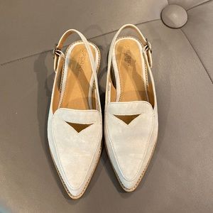 Sperry Suede Slingbacks